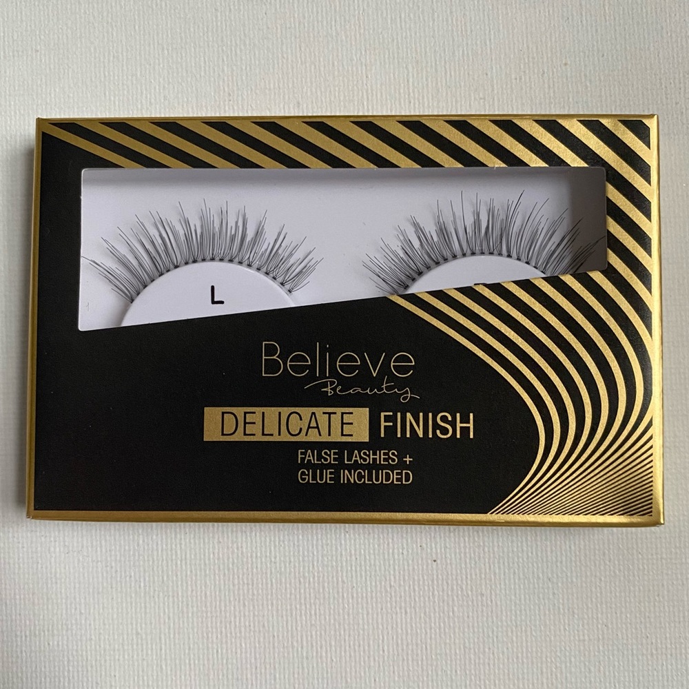 🔥5/$25🔥Believe Beauty Delicate Finish Lashes & Glue